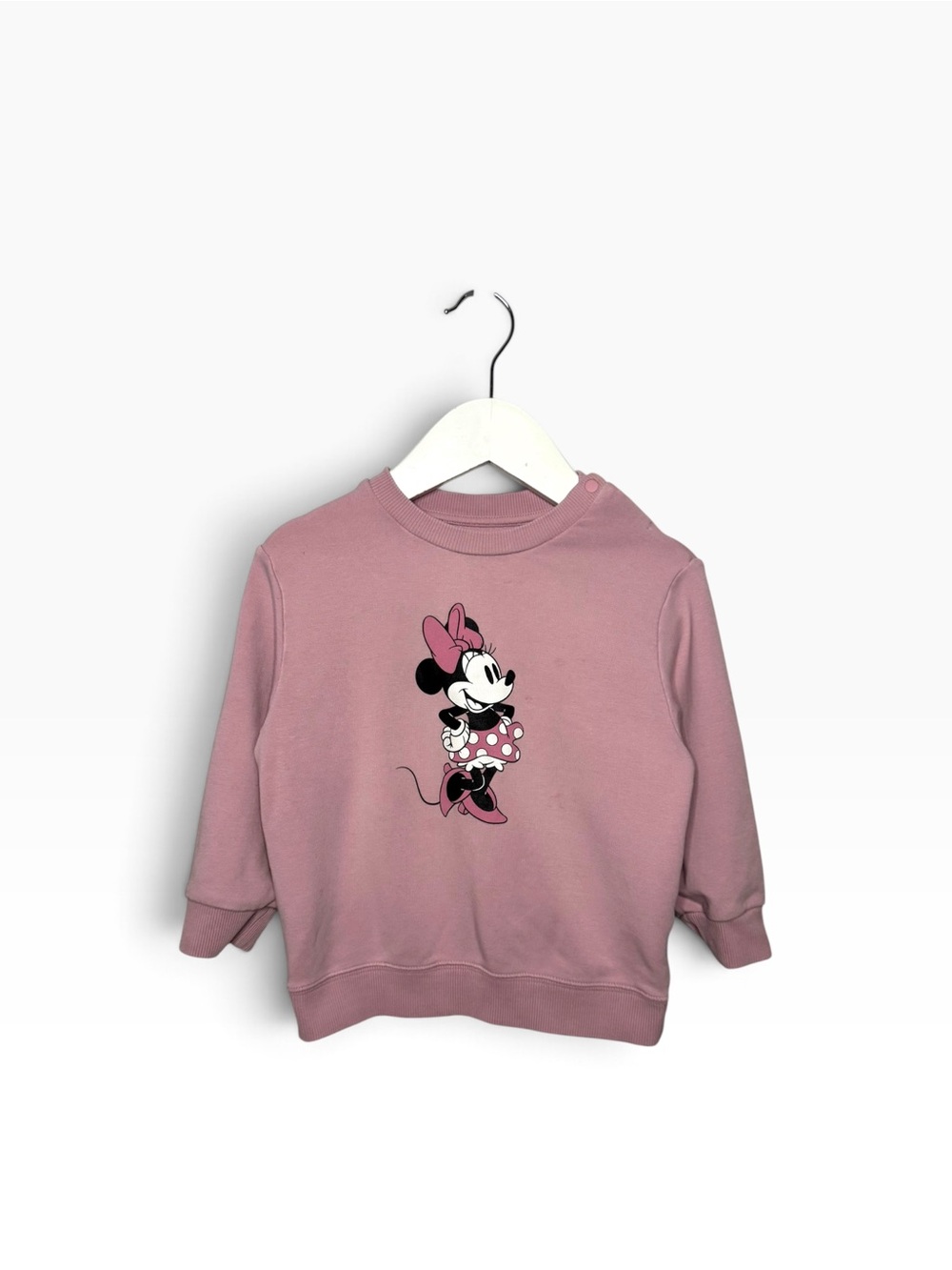 ⭐️ 5/$30 Uniqlo Kids Disney Minnie Mouse Sweater size 18-24M